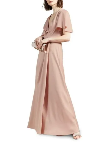 Shop Ted Baker Women's Pink Wrap Dresses up to 65% Off | DealDoodle