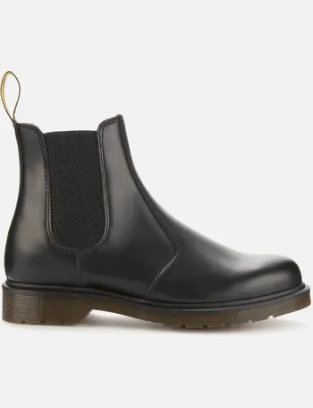 dr martens burgundy 2976 zip chelsea boots