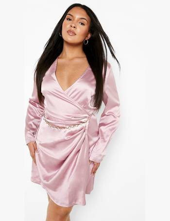 Shop Boohoo Wrap Dresses For Women up to 85% Off | DealDoodle