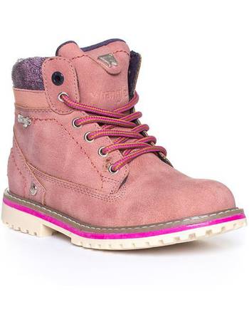 shoe zone pink boots