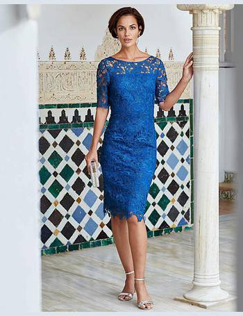 Joanna hope heavy shop guipure lace dress