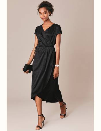 Shop Next UK Womens Black Wrap Dresses ...