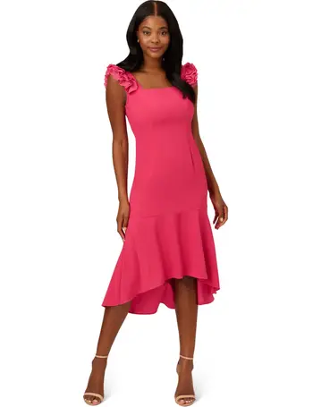 Shop Adrianna Papell Women s Dip Hem Dresses up to 75 Off