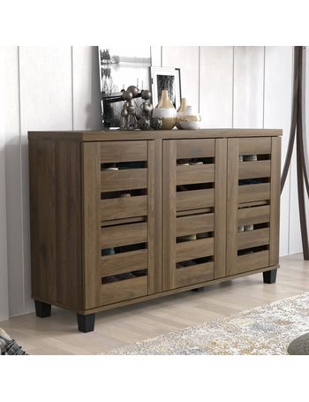 Lismore 12 pair shoe deals storage cabinet