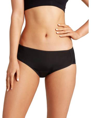 Black/Nude Midi No VPL Knickers 3 Pack