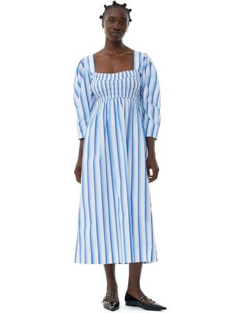 Shop Ganni Women's Striped Dresses up to 70% Off