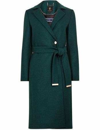 ted baker coat teal