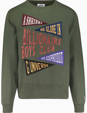 billionaire boys club pennant sweatshirt