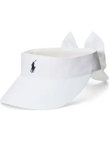 ralph lauren visor with bow