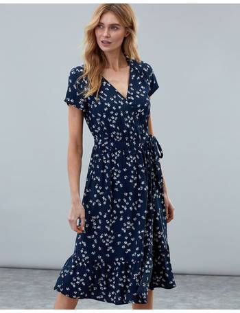 joules isabelle wrap tea dress