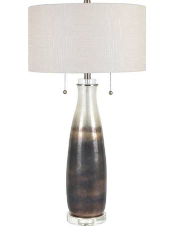Metro Lane Glass Table Lamps, Ethan Allen Marian Table Lamp