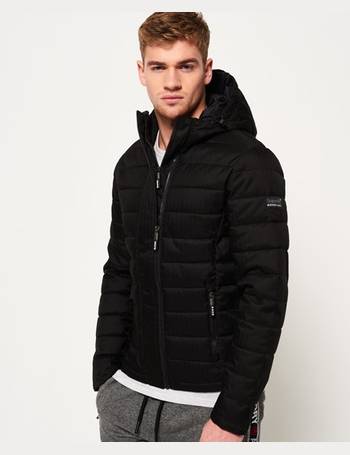 superdry double zip fuji jacket black