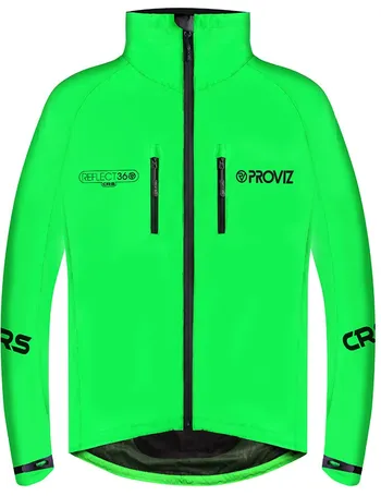 nightrider led men's cycling jacket