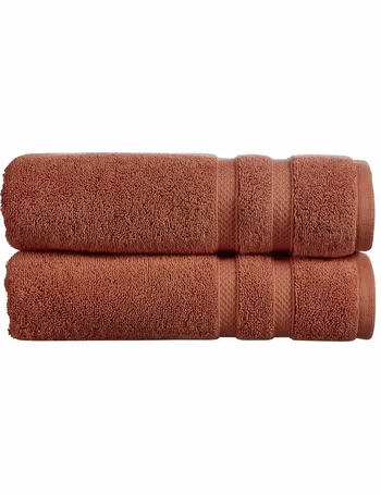 Shop Christy Orange Towels up to 80 Off DealDoodle