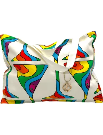 Jc Jumbo & Mini Limone Medallion Reversible Tote Bag, Julia Clancey