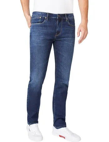 pepe jeans slim men blue jeans