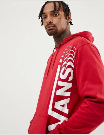 red vans checkered hoodie