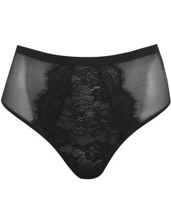 Figleaves Pulse Lace High Waist Brief
