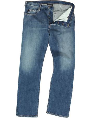 armani j21 regular fit jeans indigo