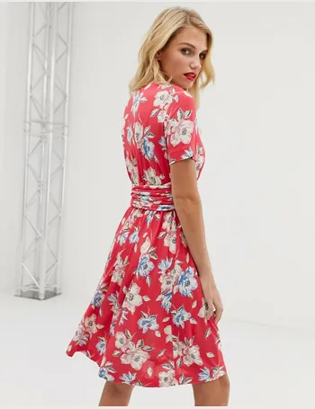 french connection pink floral dress