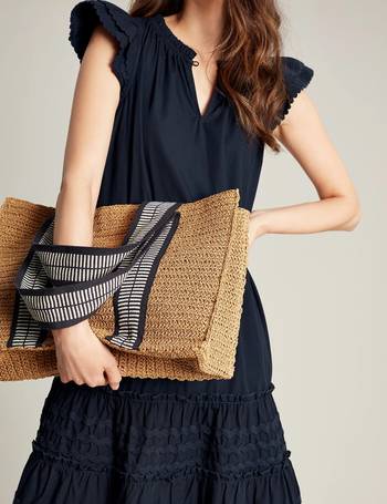 Joules hillwood quilted online tote bag