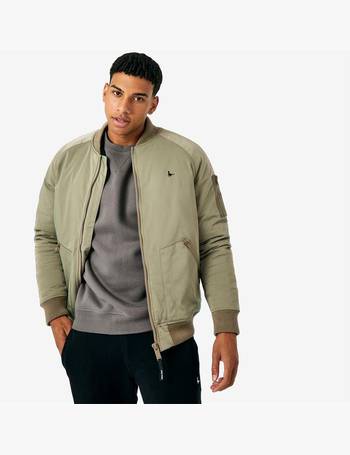 jack wills rame padded bomber jacket