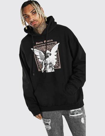 boohooman black hoodie