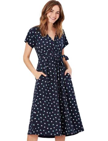 joules isabelle wrap tea dress