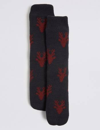 Marks and spencer hot sale mens slipper socks