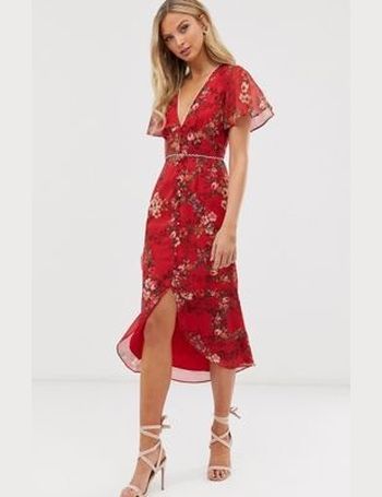 Hope and ivy outlet red dress