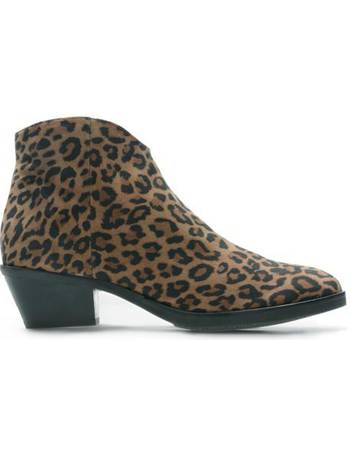Shop Clarks Women's Leopard Print Ankle Boots up to 60% Off 