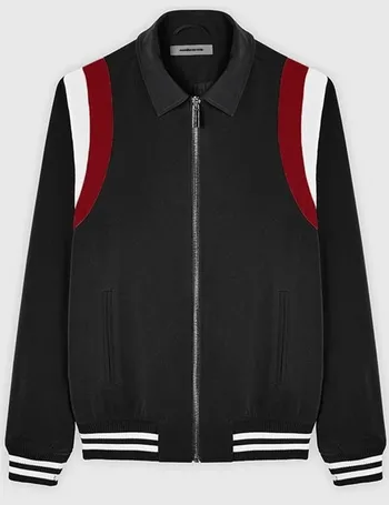 Manière De Voir MVP Varsity Jacket - Black