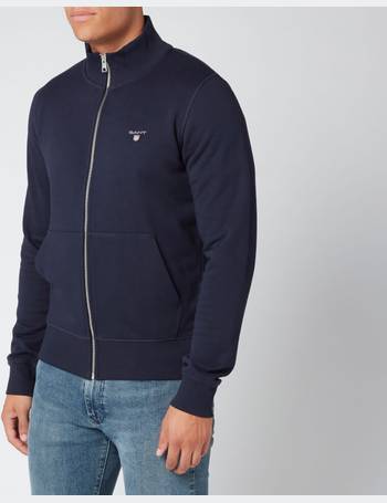 gant original full zip cardigan