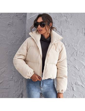 shein long puffer coat