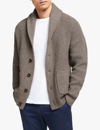 mens shawl collar cardigan uk