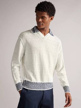 ted baker mens v neck jumper