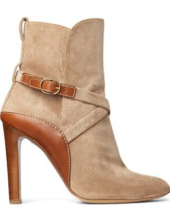 ralph lauren arianne leather bootie