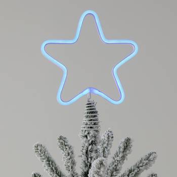 argos neon star lights