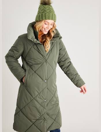 tu black padded coat