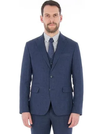 debenhams linen suit