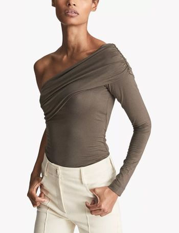 Shop Reiss Women's One Shoulder Tops up to 70% Off | DealDoodle