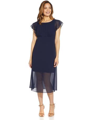 Shop Adrianna Papell Women s Angel Sleeve Dress up to 70 Off