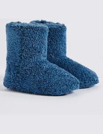 marks and spencer boys slippers