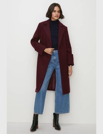 Oasis on sale burgundy coat