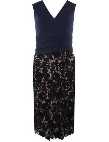 DOROTHY PERKINS SCARLETT B LAUREN COBALT LACE DRESS size 8 £45 BNWT # 51 