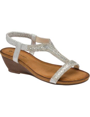 Debenhams Silver Sandals for Ladies | Flats & Heeled | DealDoodle