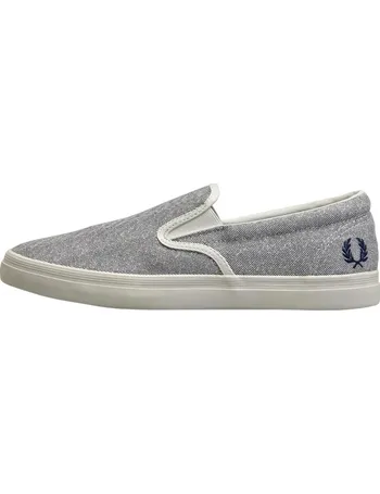 Fred perry sale slip on canvas