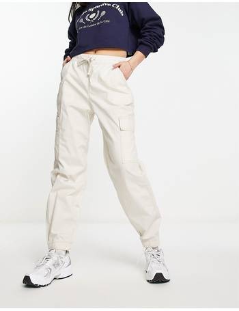 Hollister dad wide leg joggers in grey