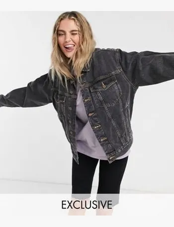 collusion oversized denim jacket