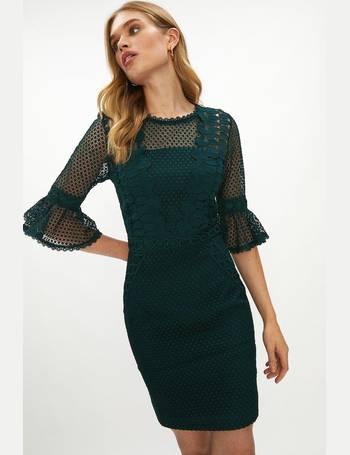 coast forest green dress